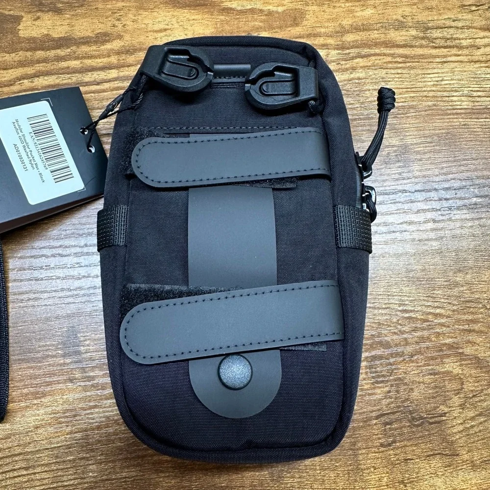 NEW Alpaka Modular Shoulder Pocket Max Black Axoflux 400D Nylon Pouch